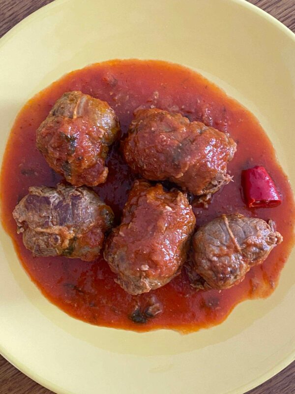 Involtini di cavallo - Braciole pugliesi - immagine 2