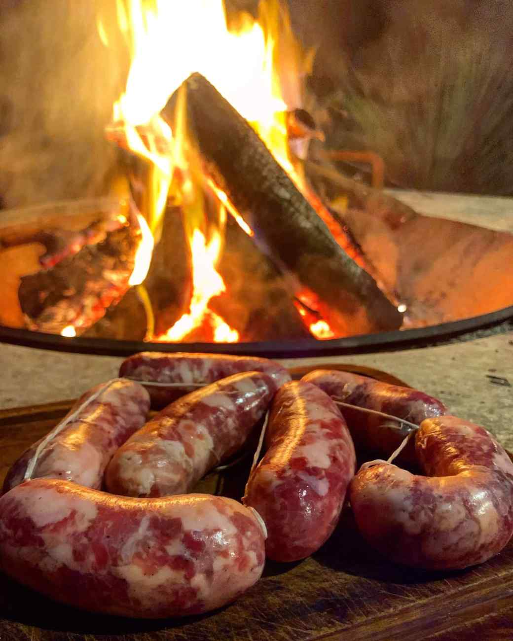 salsiccia a punta di coltello - tecniche di cottura